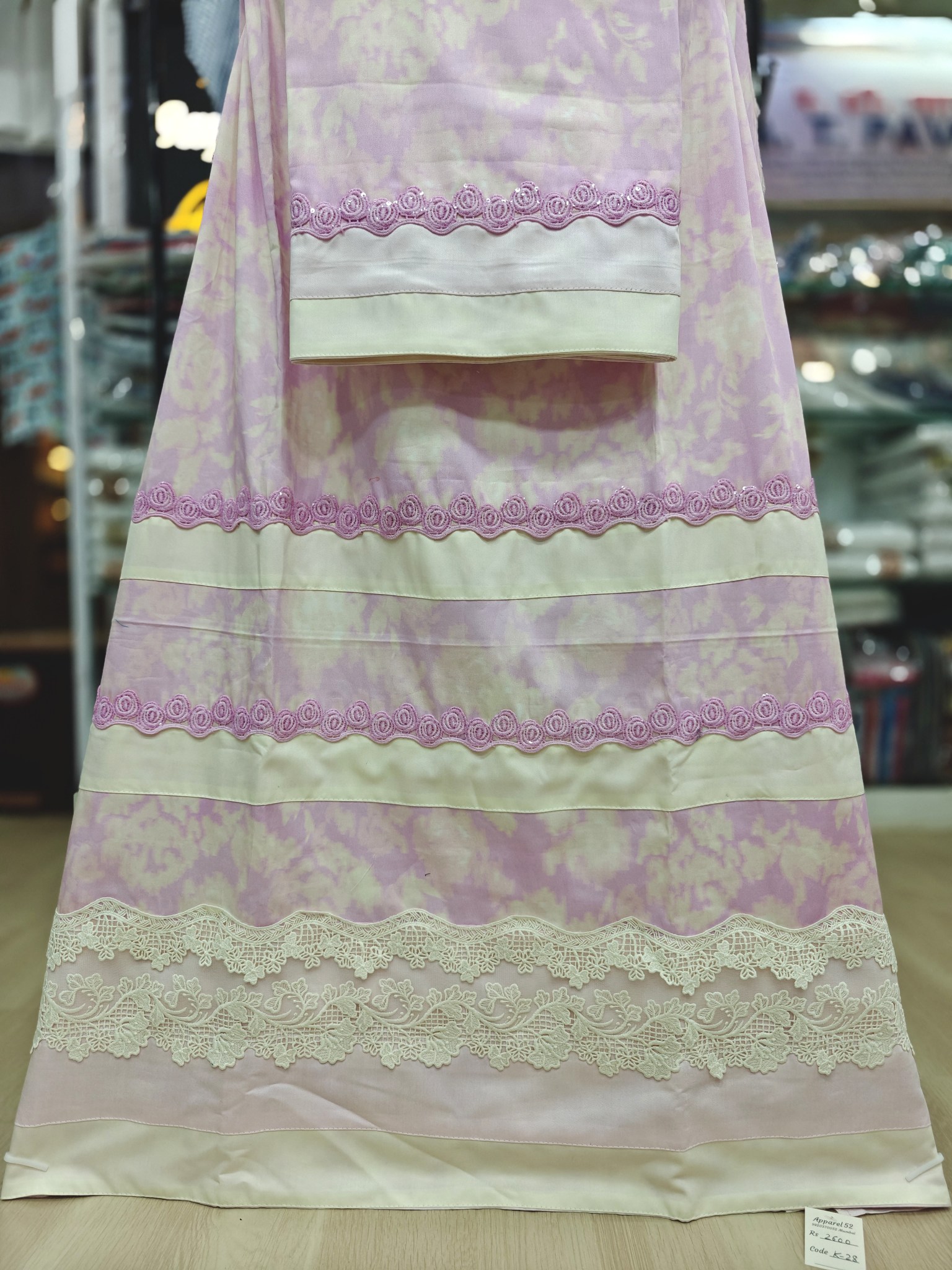  Marble Print Cotton Rida 